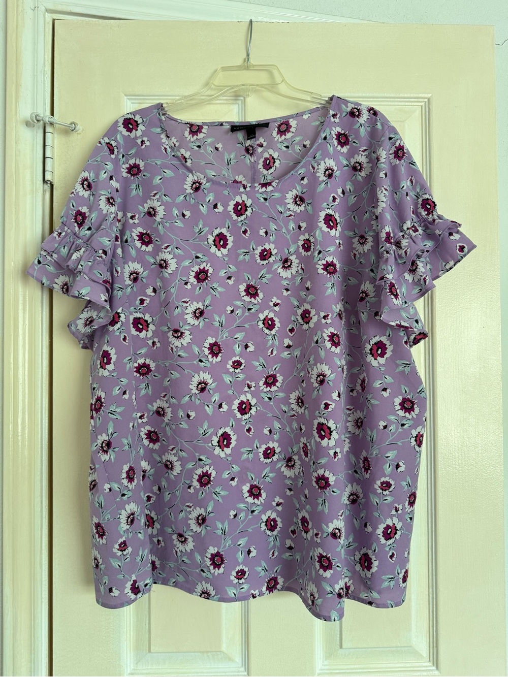 3 Lane Bryant Ruffle Sleeve Women's Top
